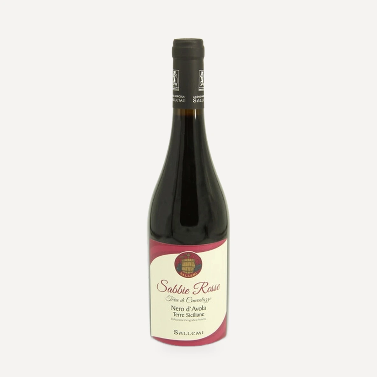 Sabbie Rosse Nero d'Avola Terre Siciliane IGP wine — Giovanni Sallemi winery — Dionysus