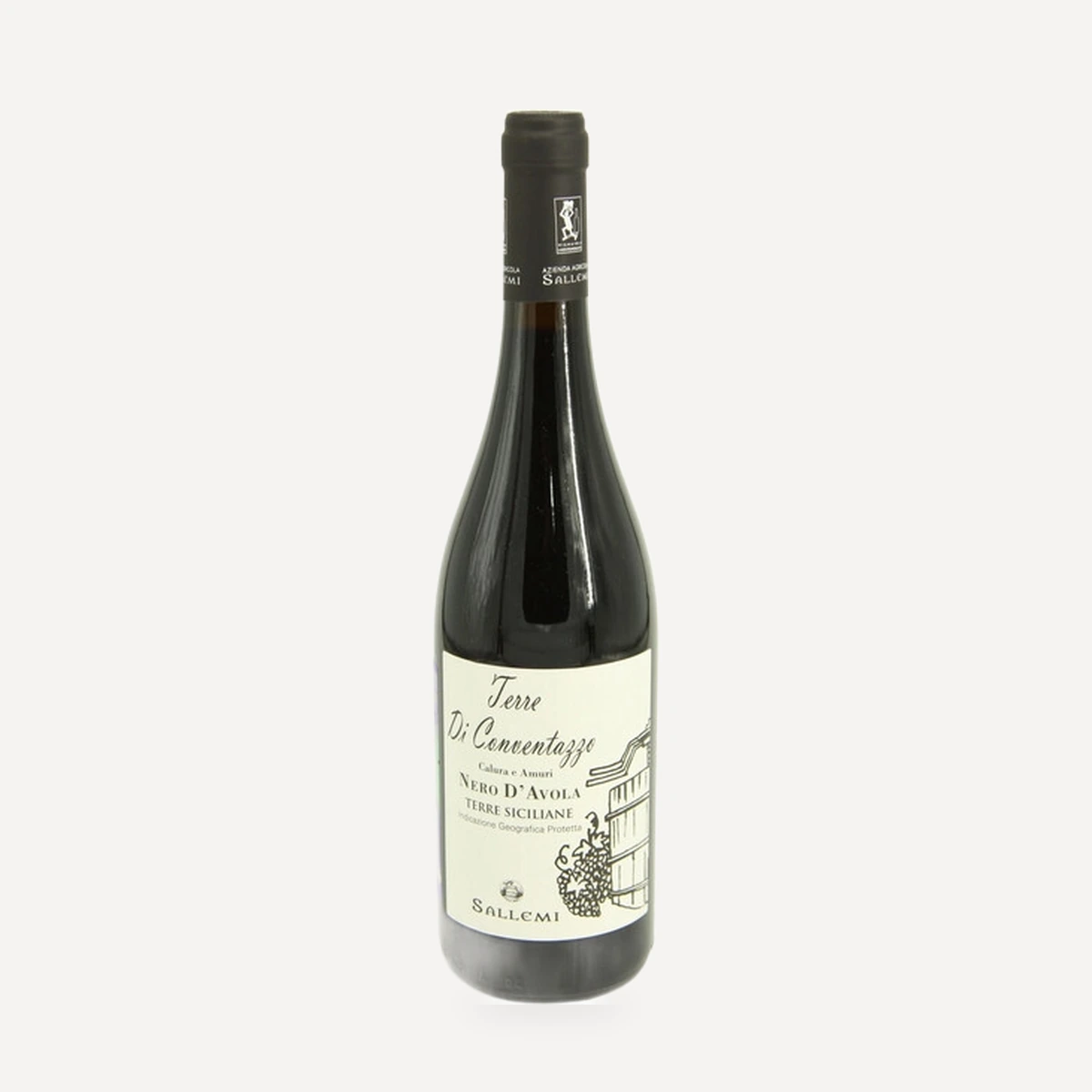 Terre Di Conventazzo Nero d'Avola Terre Siciliane IGP wine — Giovanni Sallemi winery — Dionysus