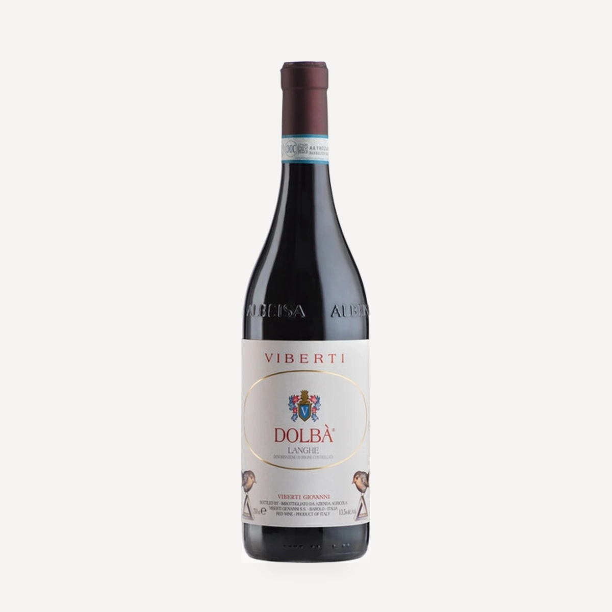 Langhe Rosso Dolbà wine — Giovanni Viberti winery — Dionysus
