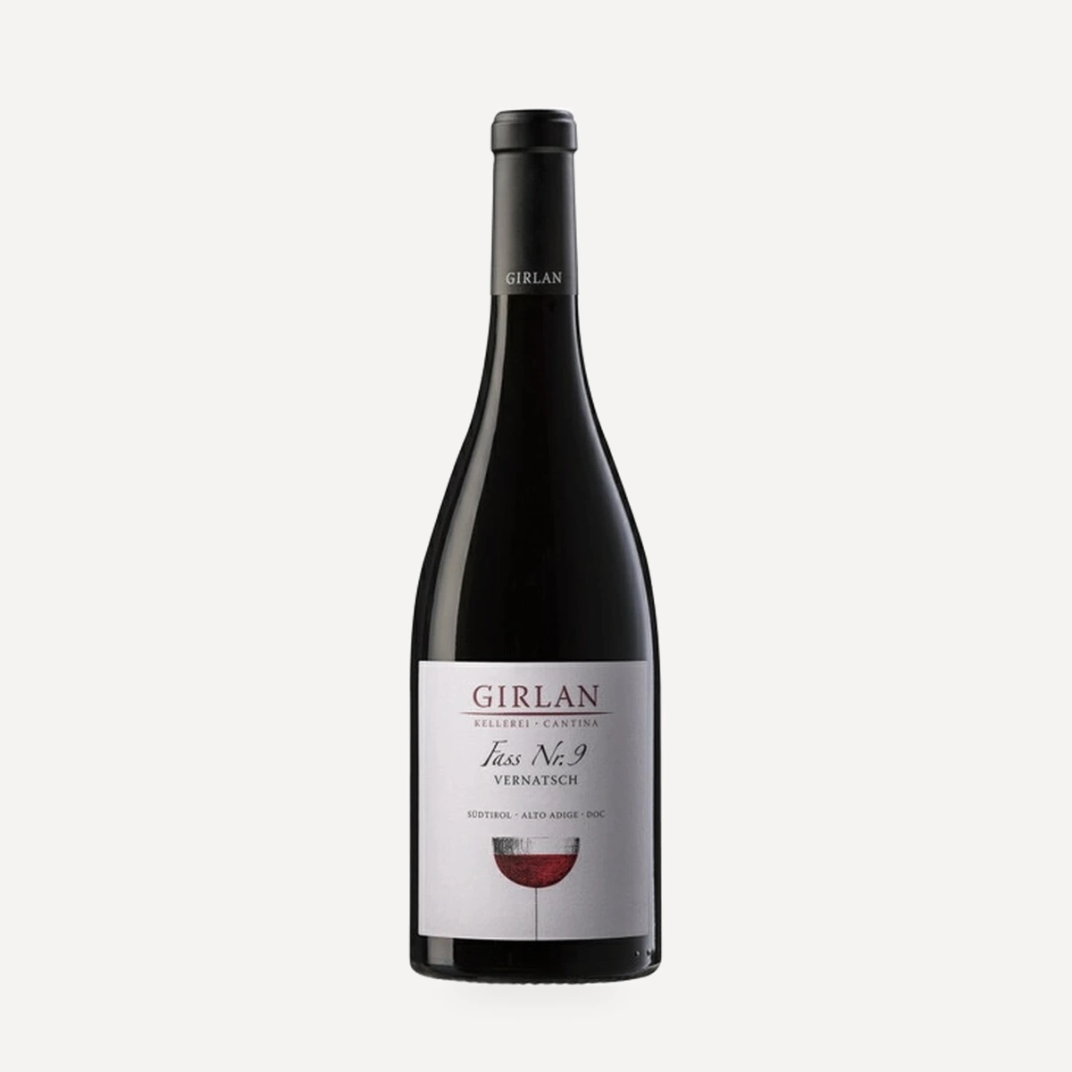 FASS NR. 9 Vernatsch wine — Girlan winery — Dionysus