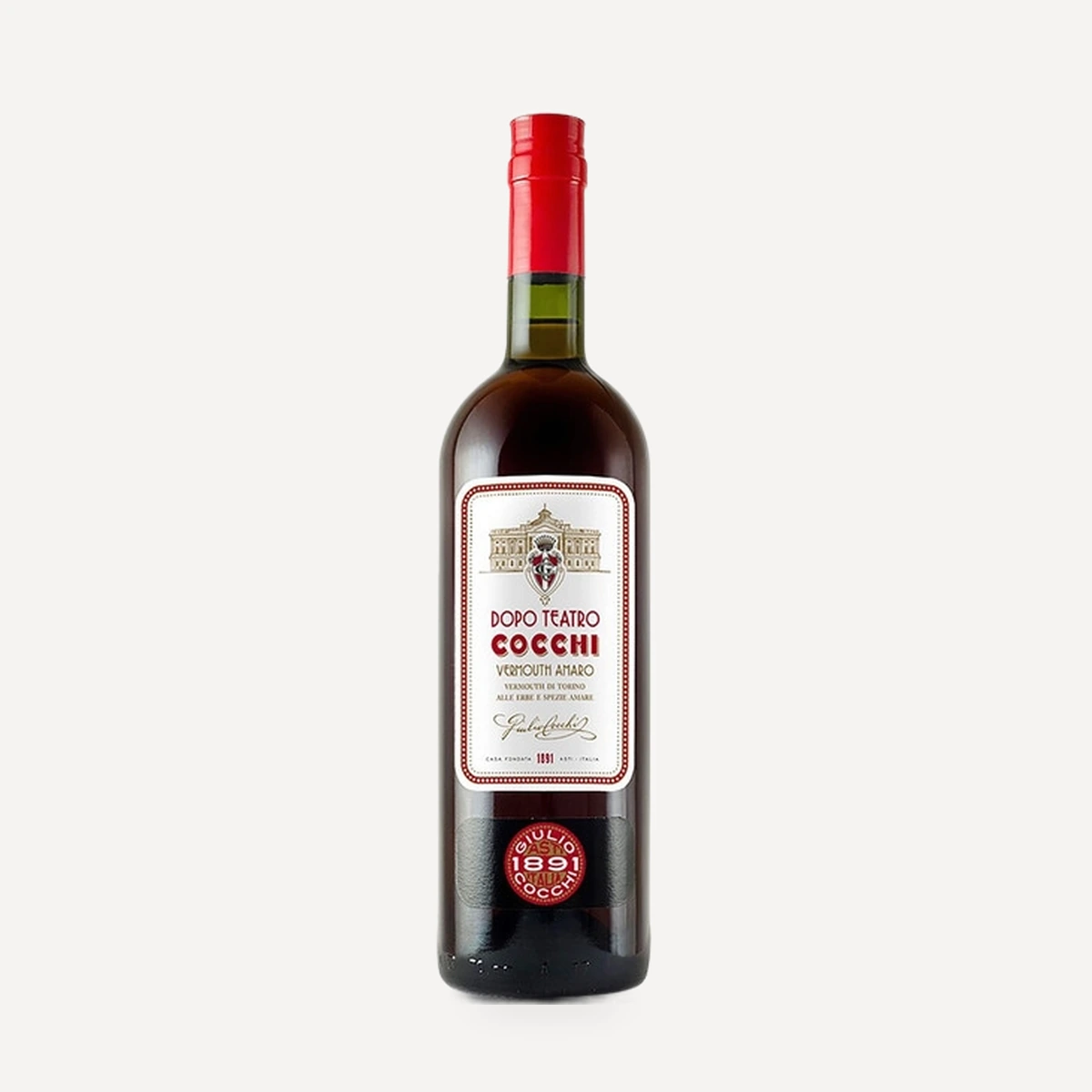 Dopo Teatro Vermouth Amaro wine — Giulio Cocchi winery — Dionysus