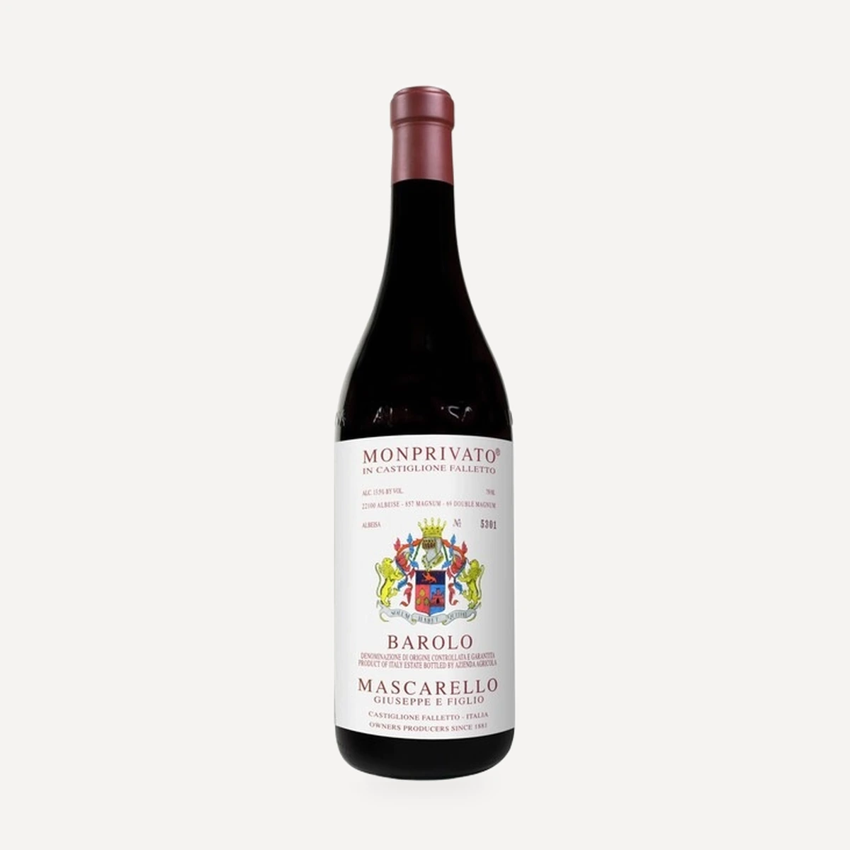Barolo Monprivato® DOCG wine — Giuseppe Mascarello e Figlio winery — Dionysus