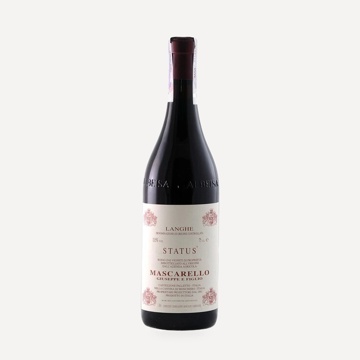 Langhe Rosso Status® DOC wine — Giuseppe Mascarello e Figlio winery — Dionysus