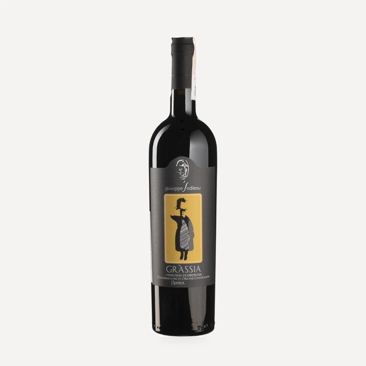 Grassia Riserva Cannonau di Sardegna DOC wine — Giuseppe Sedilesu winery — Dionysus