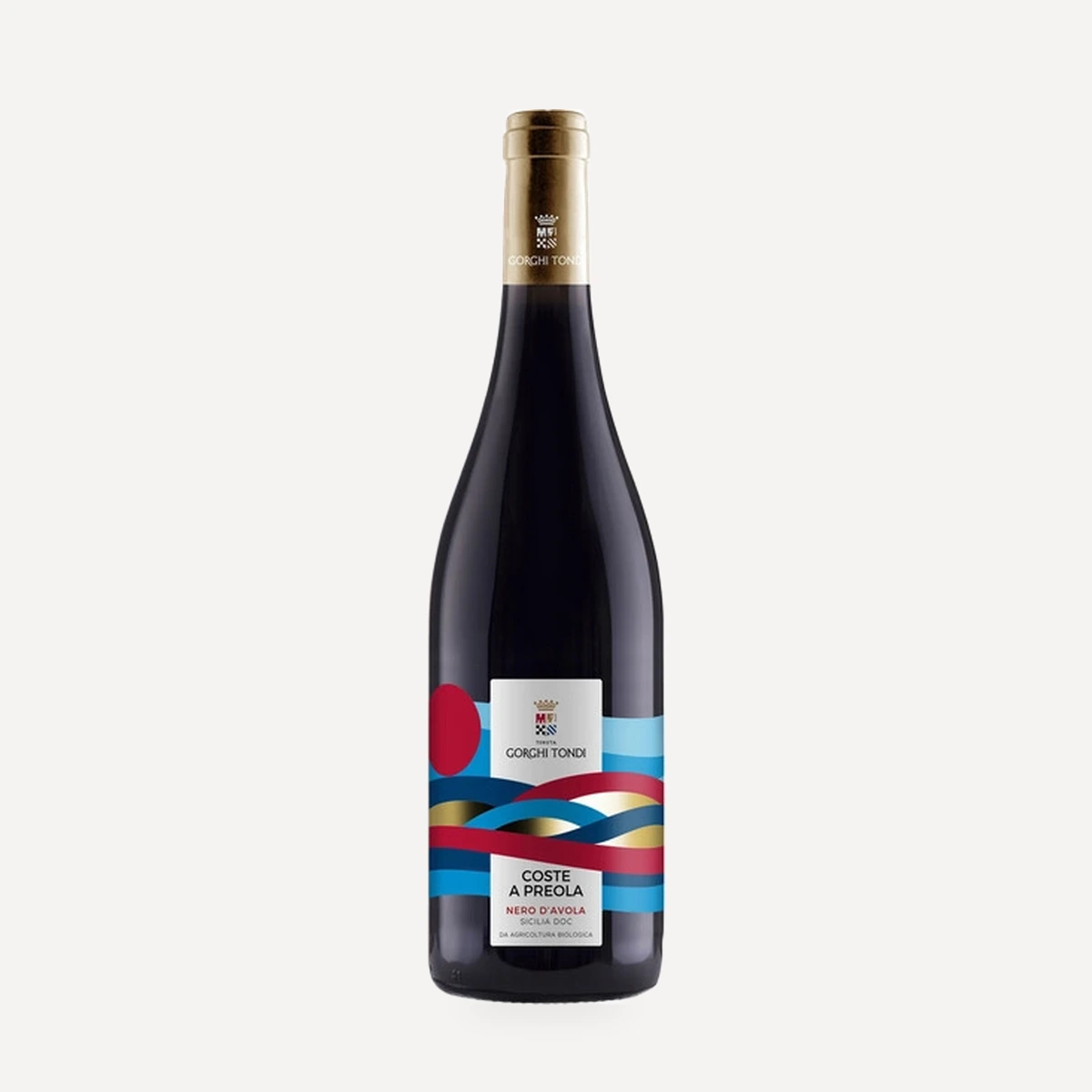 Coste a Preola Nero d'Avola Sicilia DOC wine — Gorghi Tondi winery — Dionysus