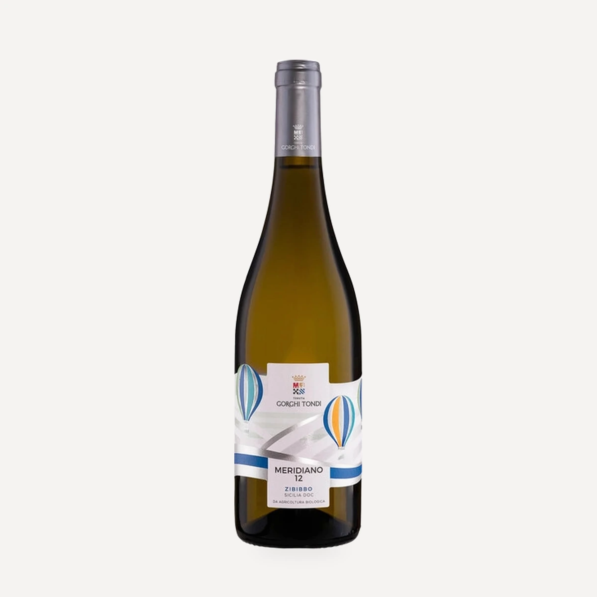Meridiano 12 Zibibbo Sicilia DOC wine — Gorghi Tondi winery — Dionysus