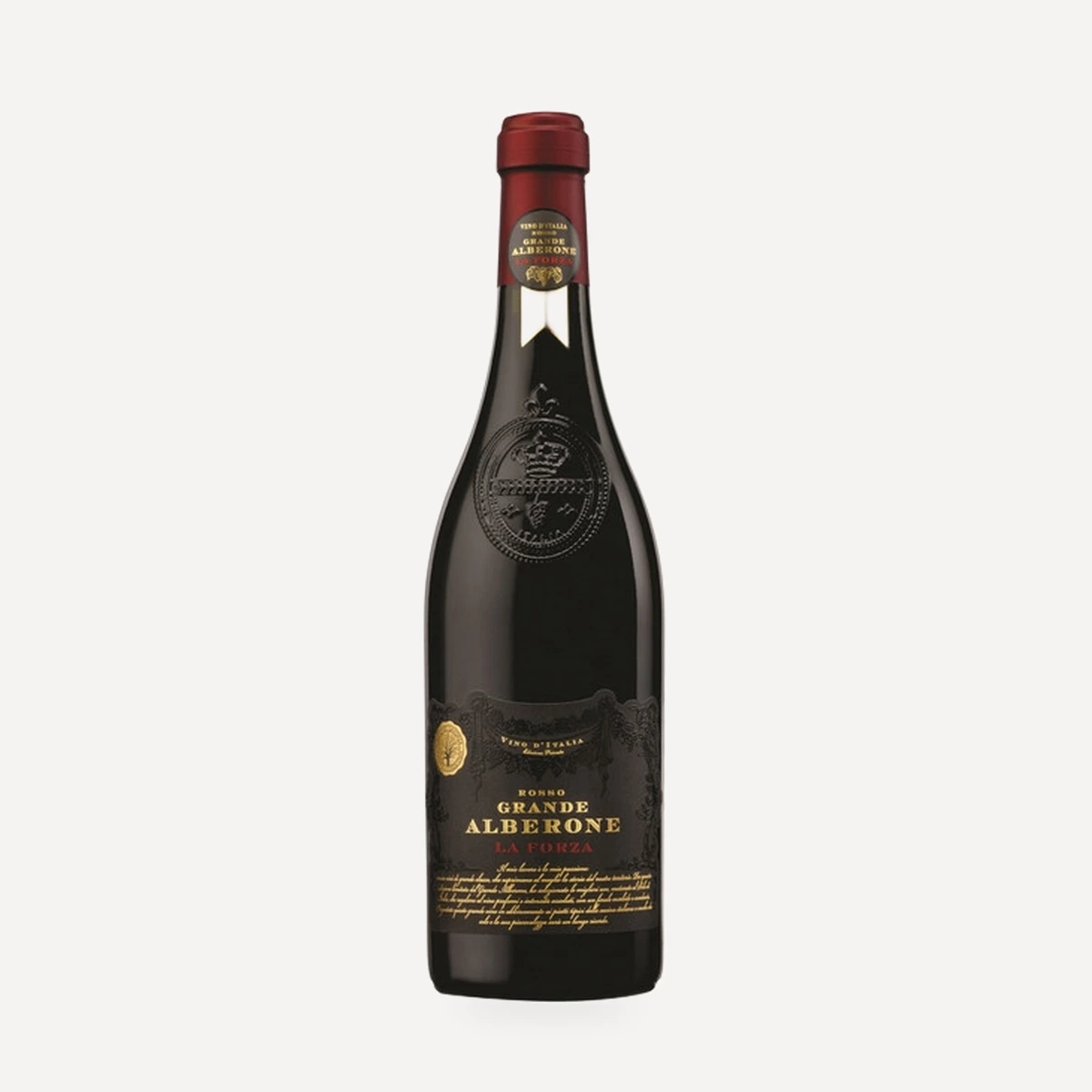La Forza Rosso wine — Grande Alberone winery — Dionysus