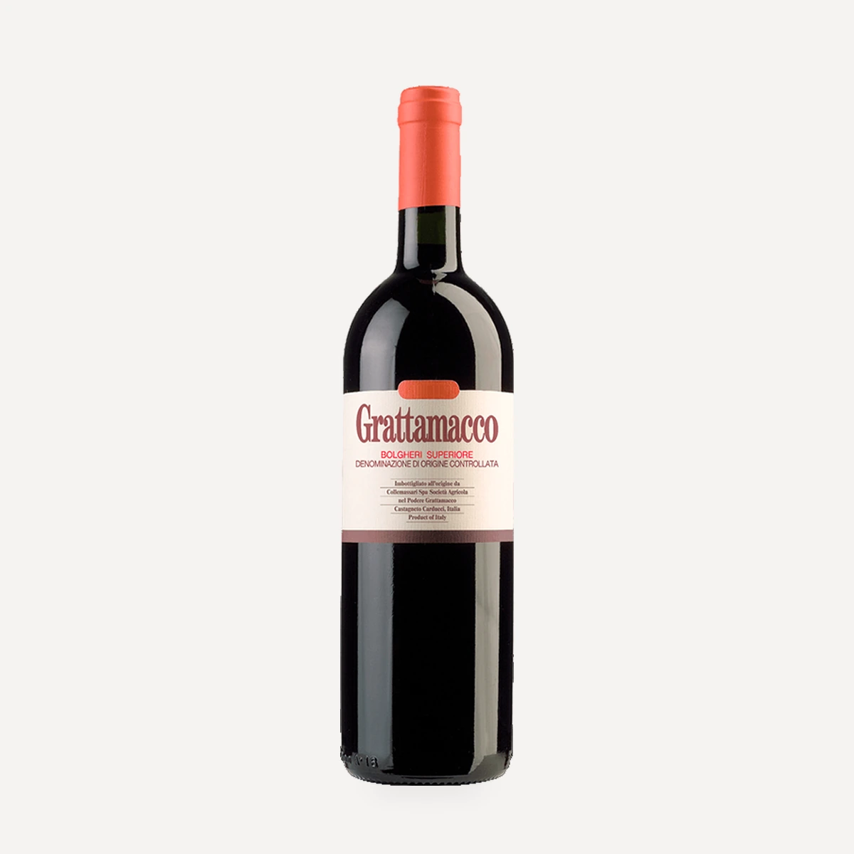 Grattamacco Bolgheri Rosso Superiore DOC wine — Grattamacco winery — Dionysus