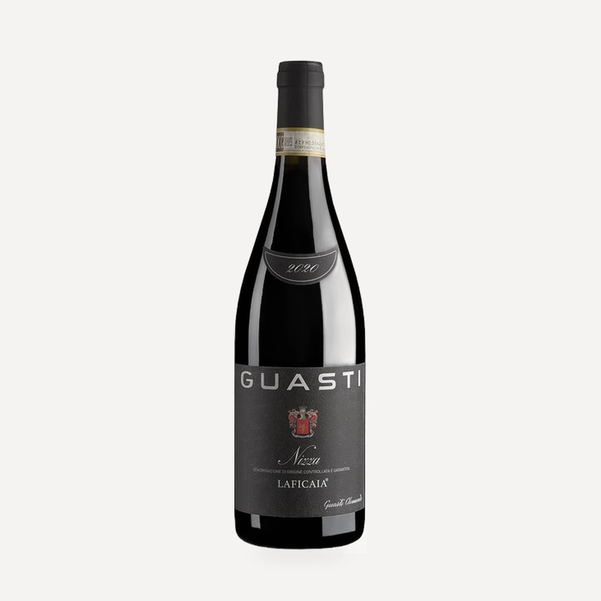 Nizza Laficaia DOCG wine — Guasti Clemente winery — Dionysus