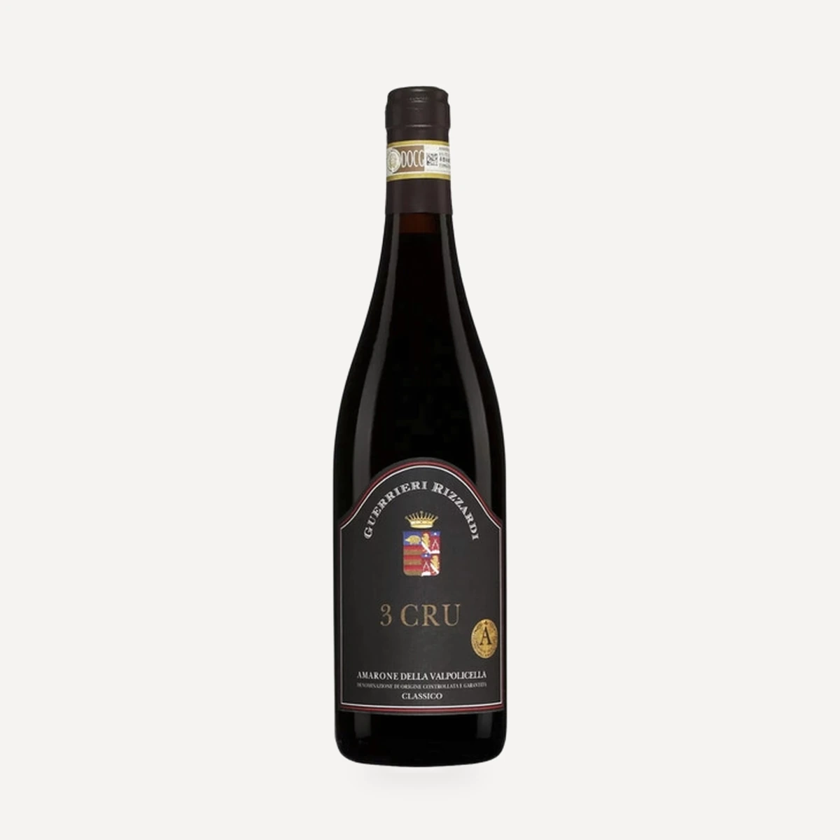 3 Cru Amarone della Valpolicella Classico DOCG wine — Guerrieri Rizzardi winery — Dionysus