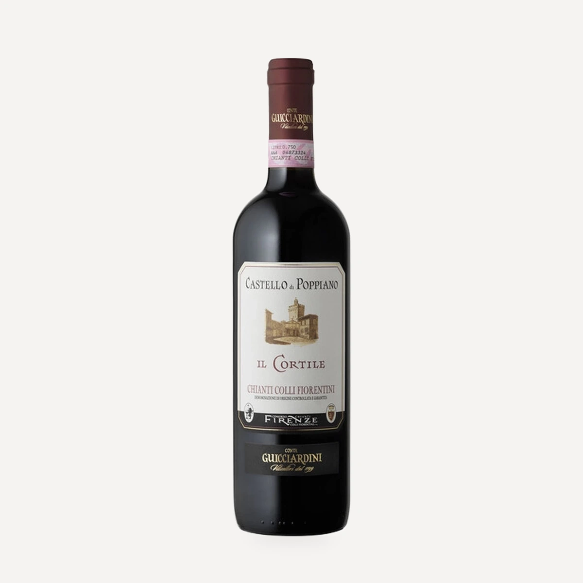 Castello di Poppiano Il Cortile Chianti Colli Fiorentini DOCG wine — Guicciardini Strozzi winery — Dionysus