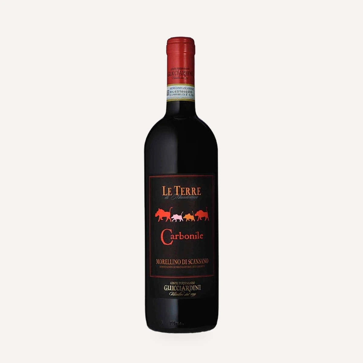 Le Terre di Mandorlaia Carbonile Morellino di Scansano DOCG wine — Guicciardini Strozzi winery — Dionysus