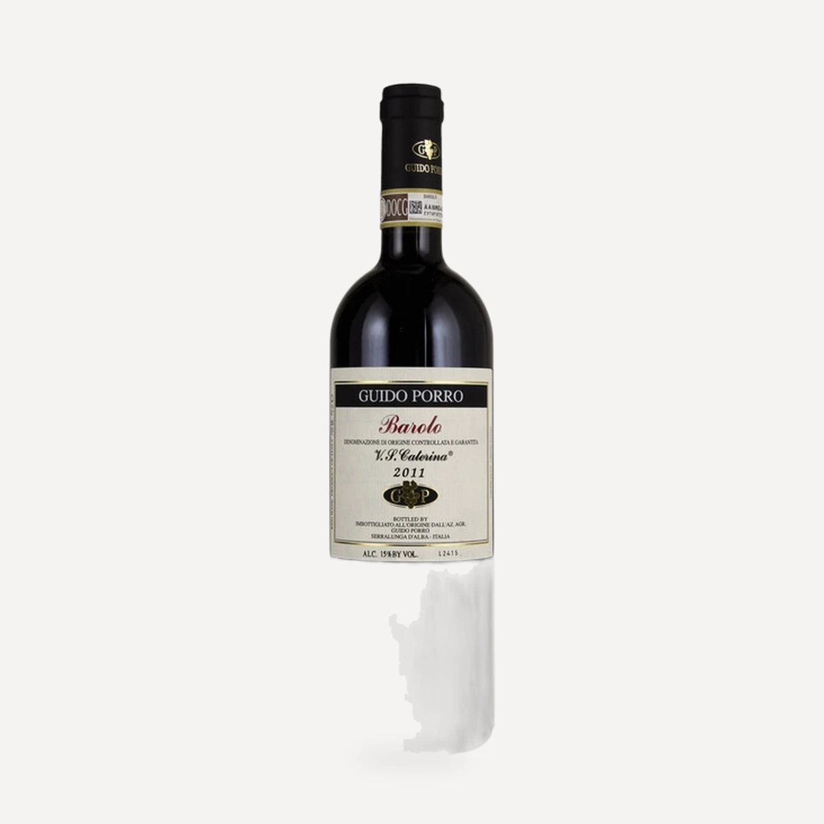 Barolo Lazzarito Vigna Santa Caterina wine — Guido Porro winery — Dionysus