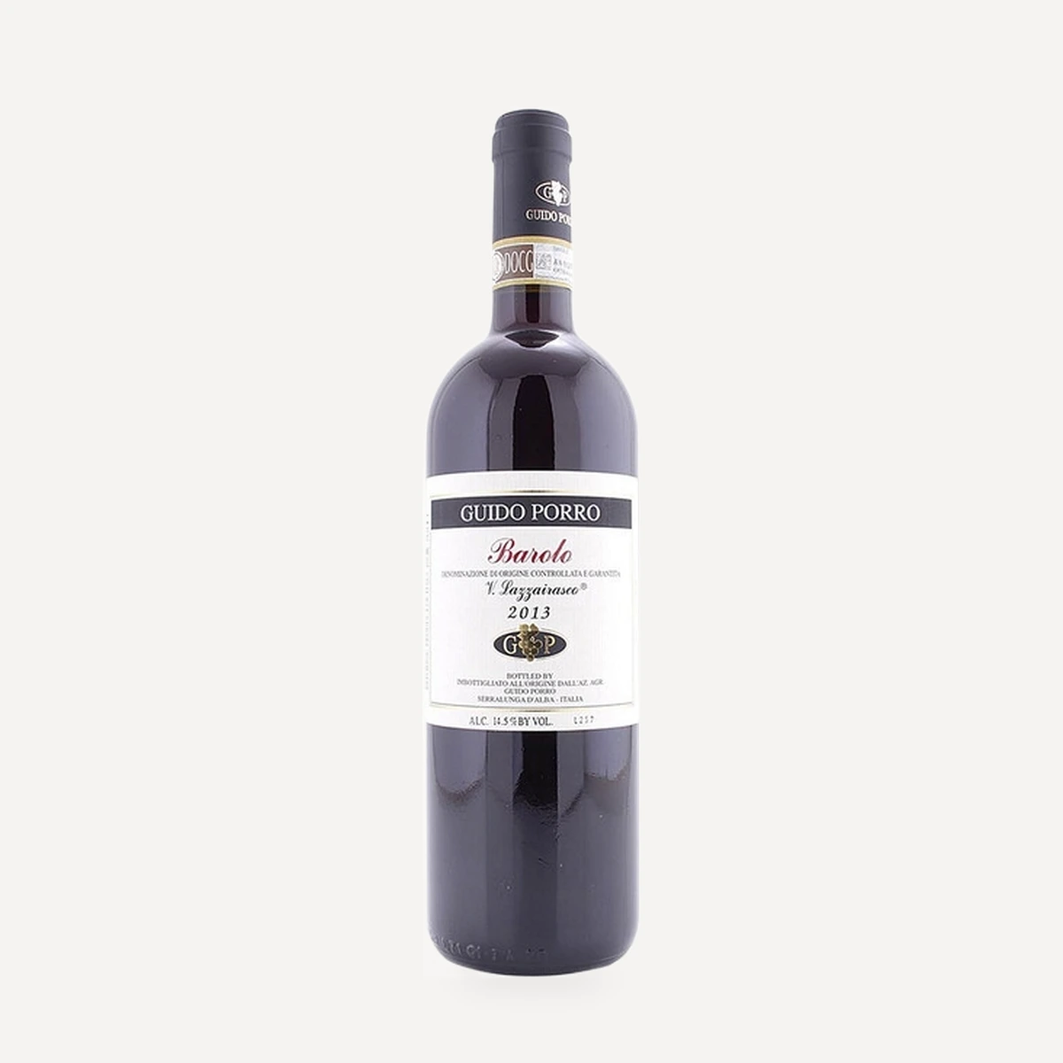 Barolo Lazzarito wine — Guido Porro winery — Dionysus