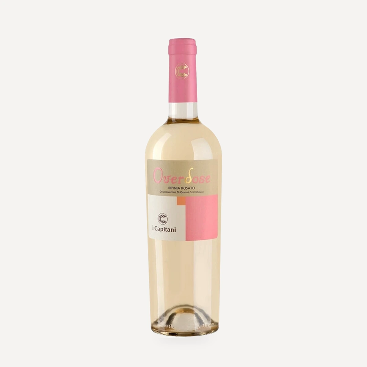 Overdose Irpinia Rosato DOC wine — I Capitani winery — Dionysus