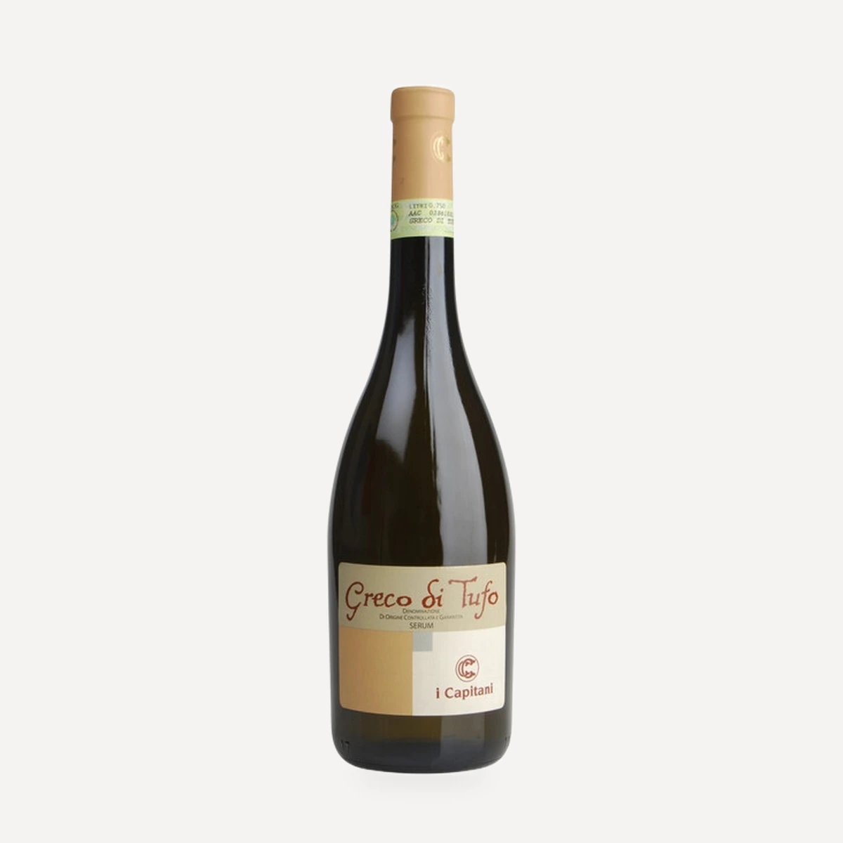 Serum Greco di Tufo DOCG wine — I Capitani winery — Dionysus