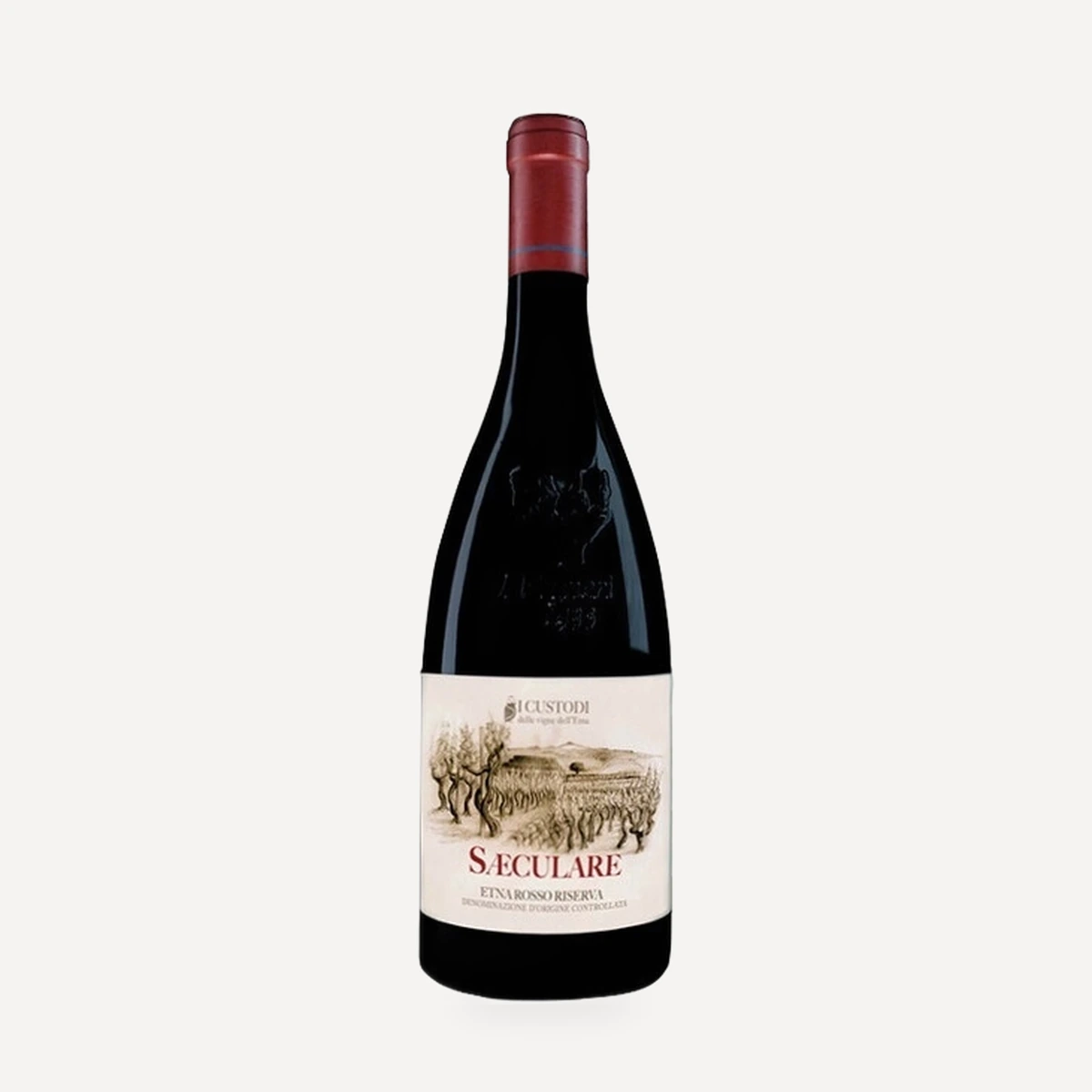 Saeculare Etna Rosso Riserva DOC wine — I Custodi winery — Dionysus