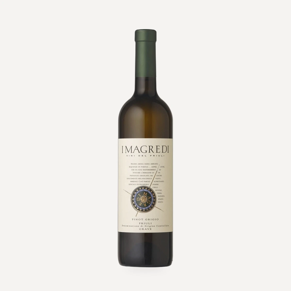 Pinot Grigio Friuli Grave DOC wine — I Magredi winery — Dionysus