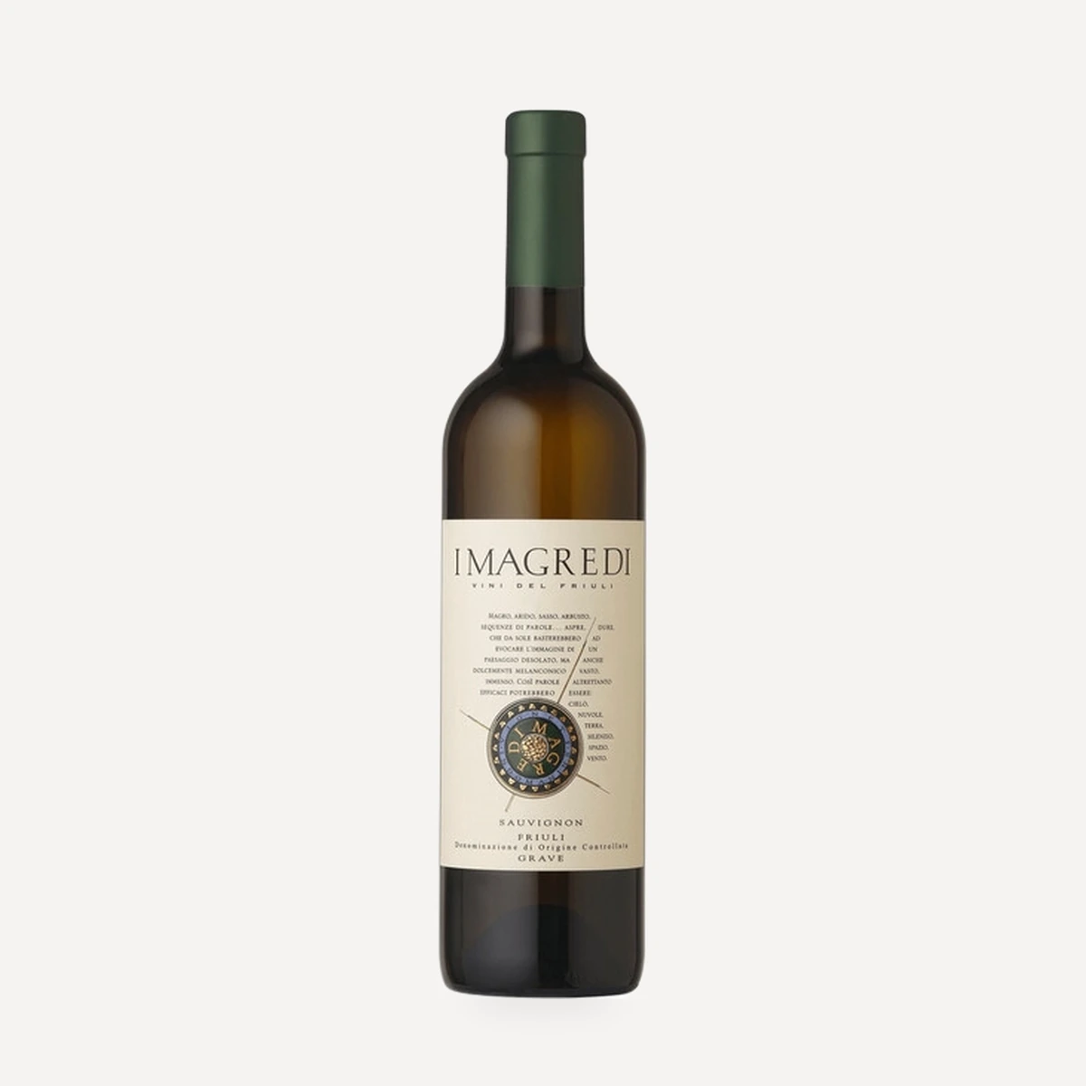 Sauvignon Friuli Grave DOC wine — I Magredi winery — Dionysus