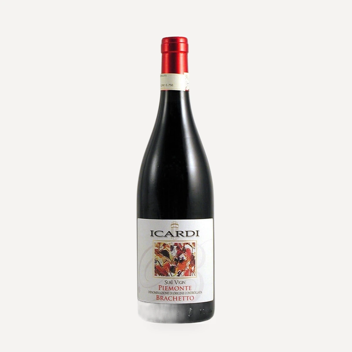 Surì Vigin Piemonte Brachetto wine — Icardi winery — Dionysus