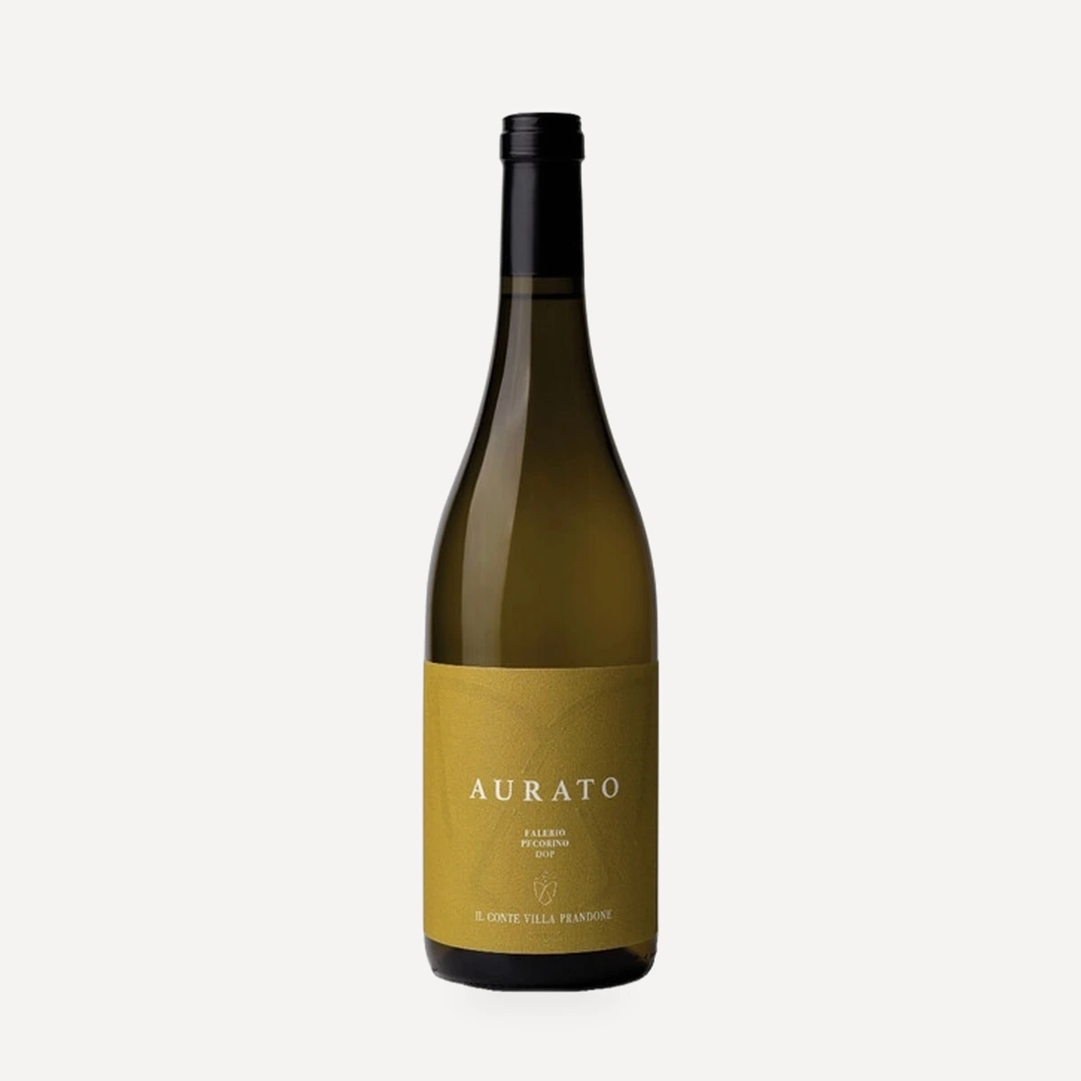 Aurato Falerio DOC wine — Il Conte Villa Prandone winery — Dionysus