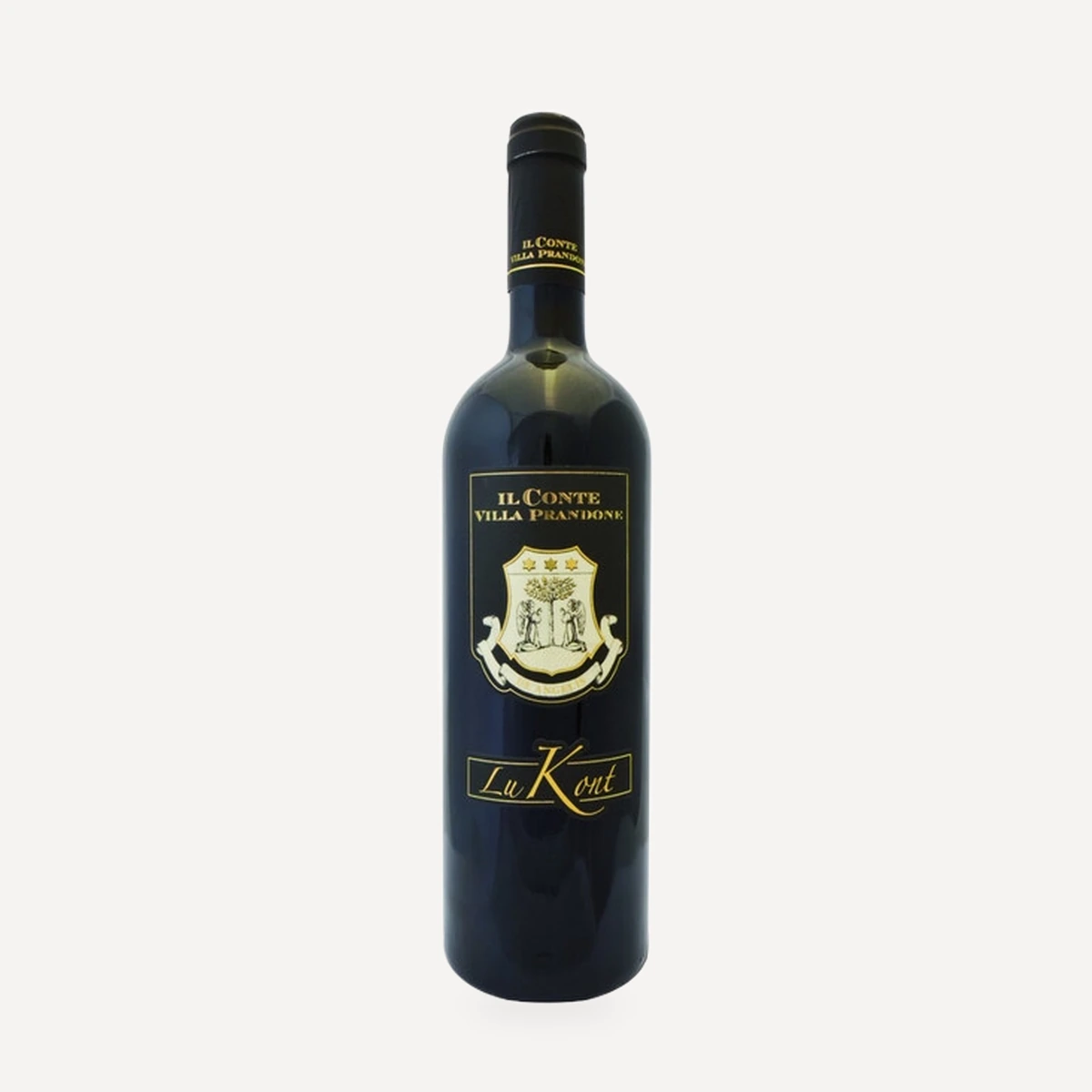 Lukont Marche Rosso IGT wine — Il Conte Villa Prandone winery — Dionysus