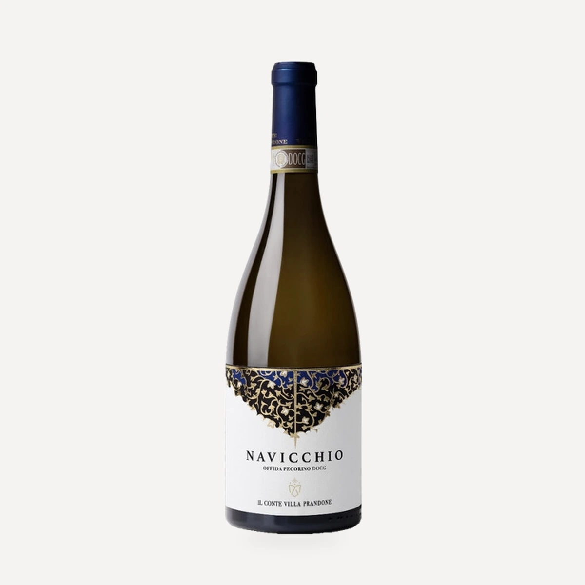 Navicchio Pecorino Offida DOCG wine — Il Conte Villa Prandone winery — Dionysus