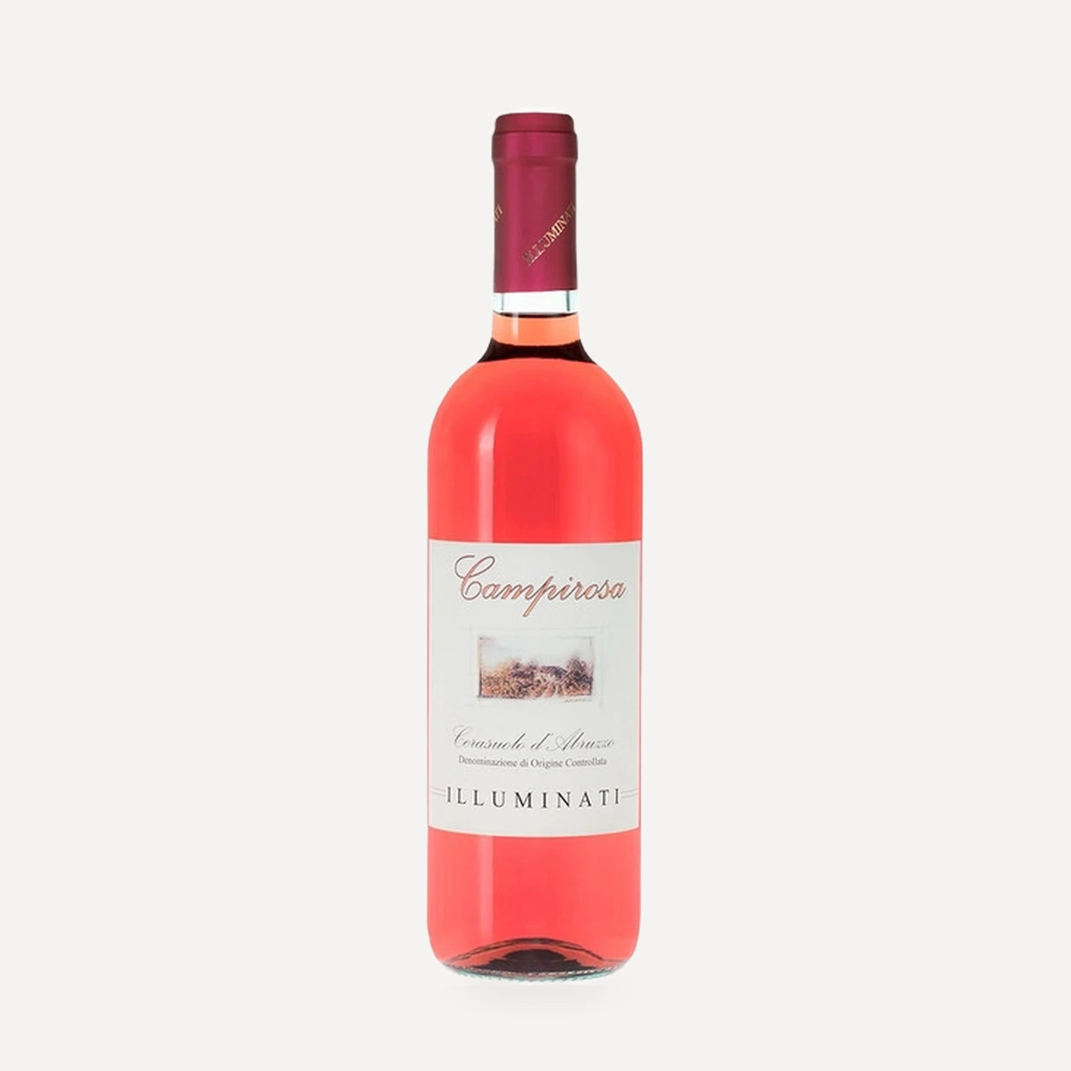 Montepulciano d'Abruzzo Campirosa Cerasuolo DOC wine — Illuminati winery — Dionysus