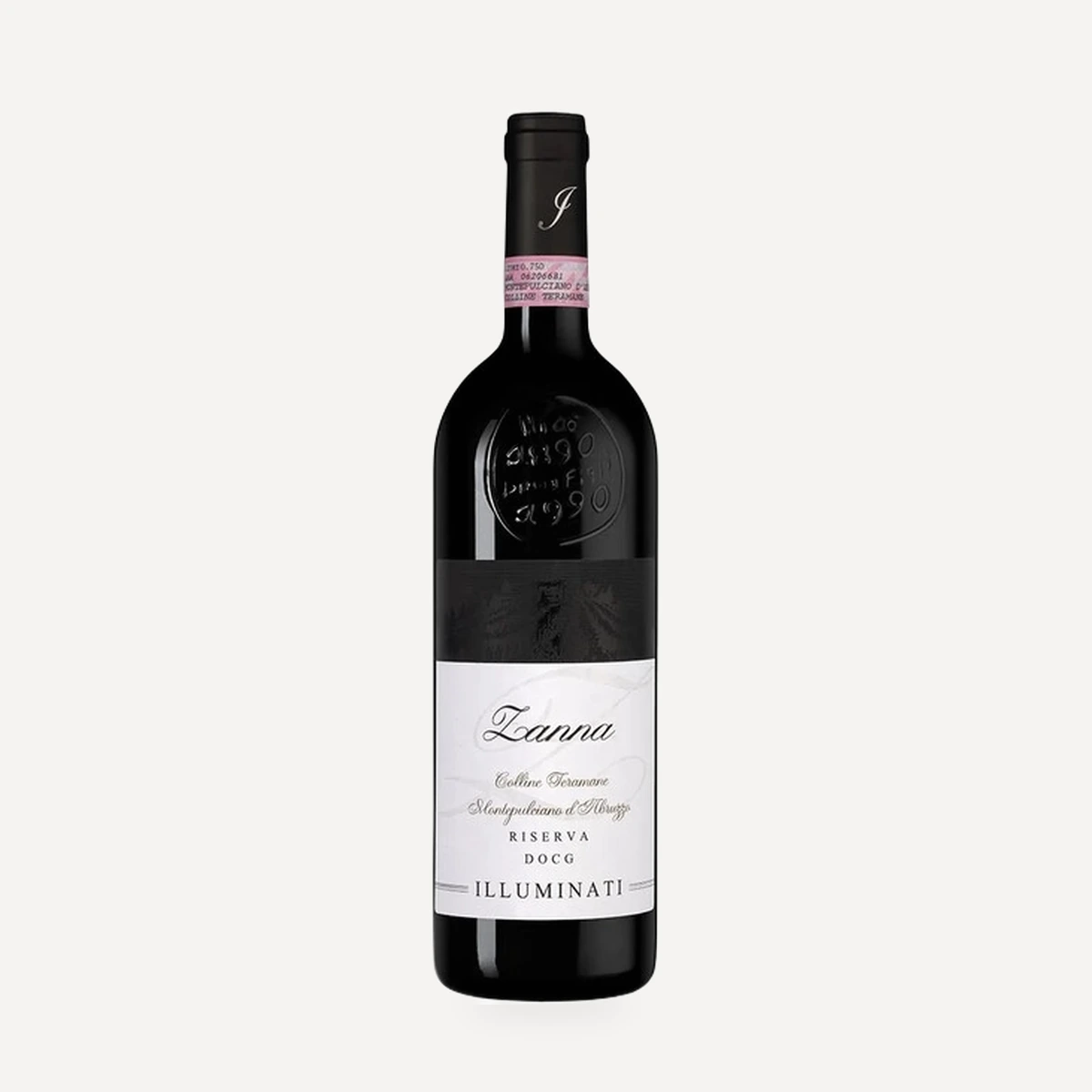 Zanna Montepulciano d'Abruzzo Riserva Colline Teramane DOCG wine — Illuminati winery — Dionysus