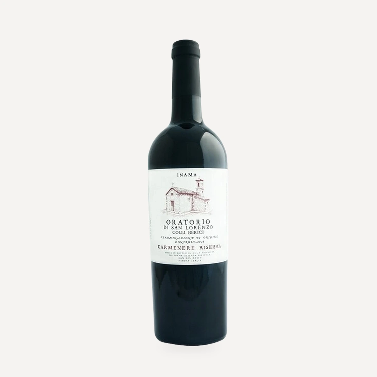 Oratorio di San Lorenzo Carmenere Riserva Colli Berici DOC wine — Inama winery — Dionysus