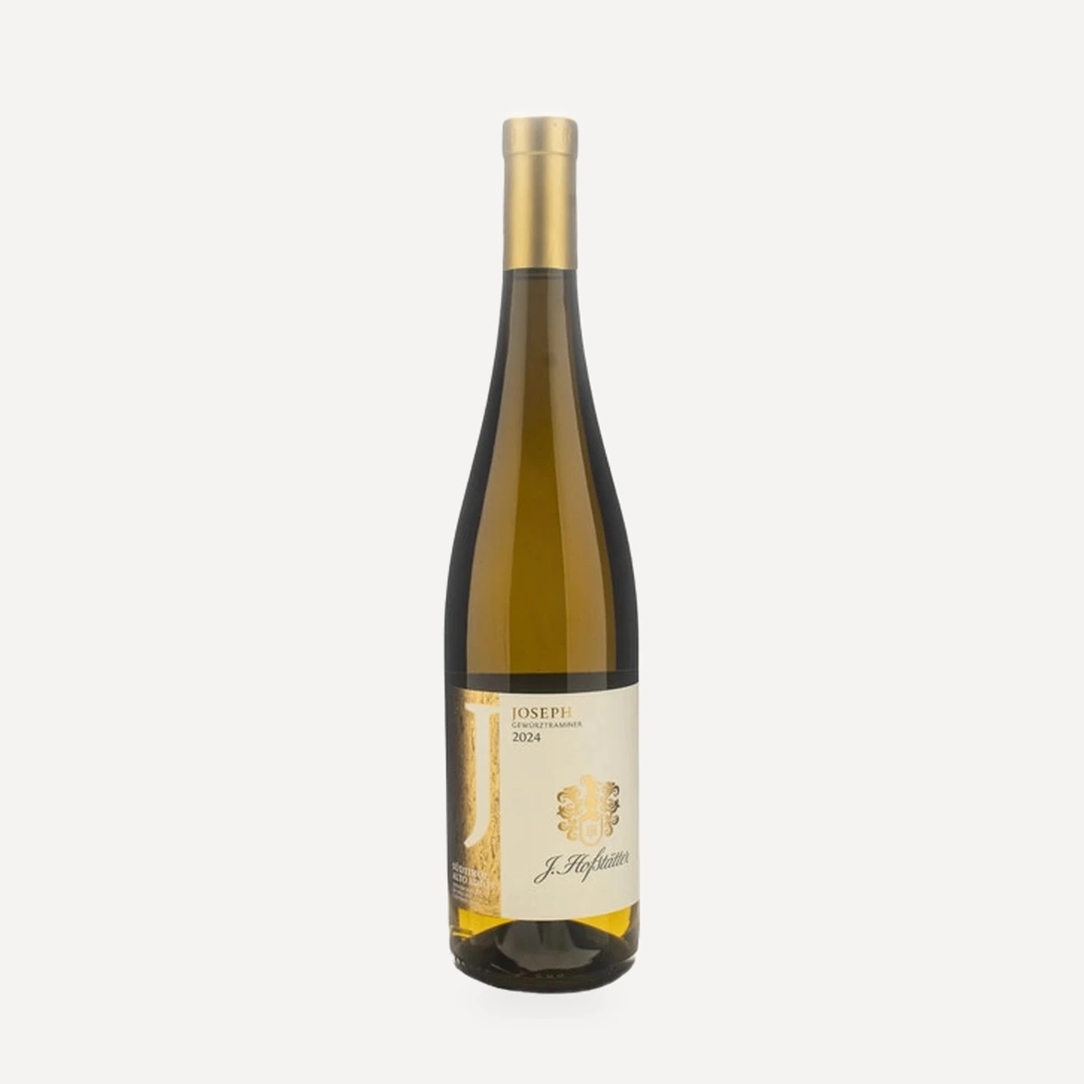 JOSEPH Gewürztraminer wine — J. Hofstatter winery — Dionysus