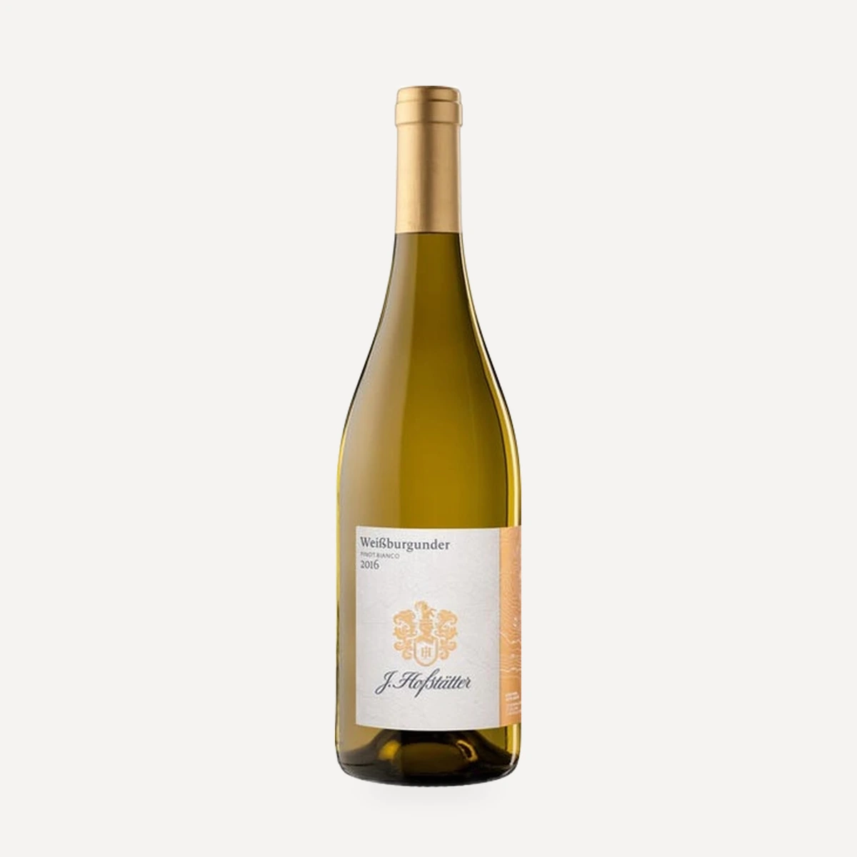 Pinot Bianco wine — J. Hofstatter winery — Dionysus