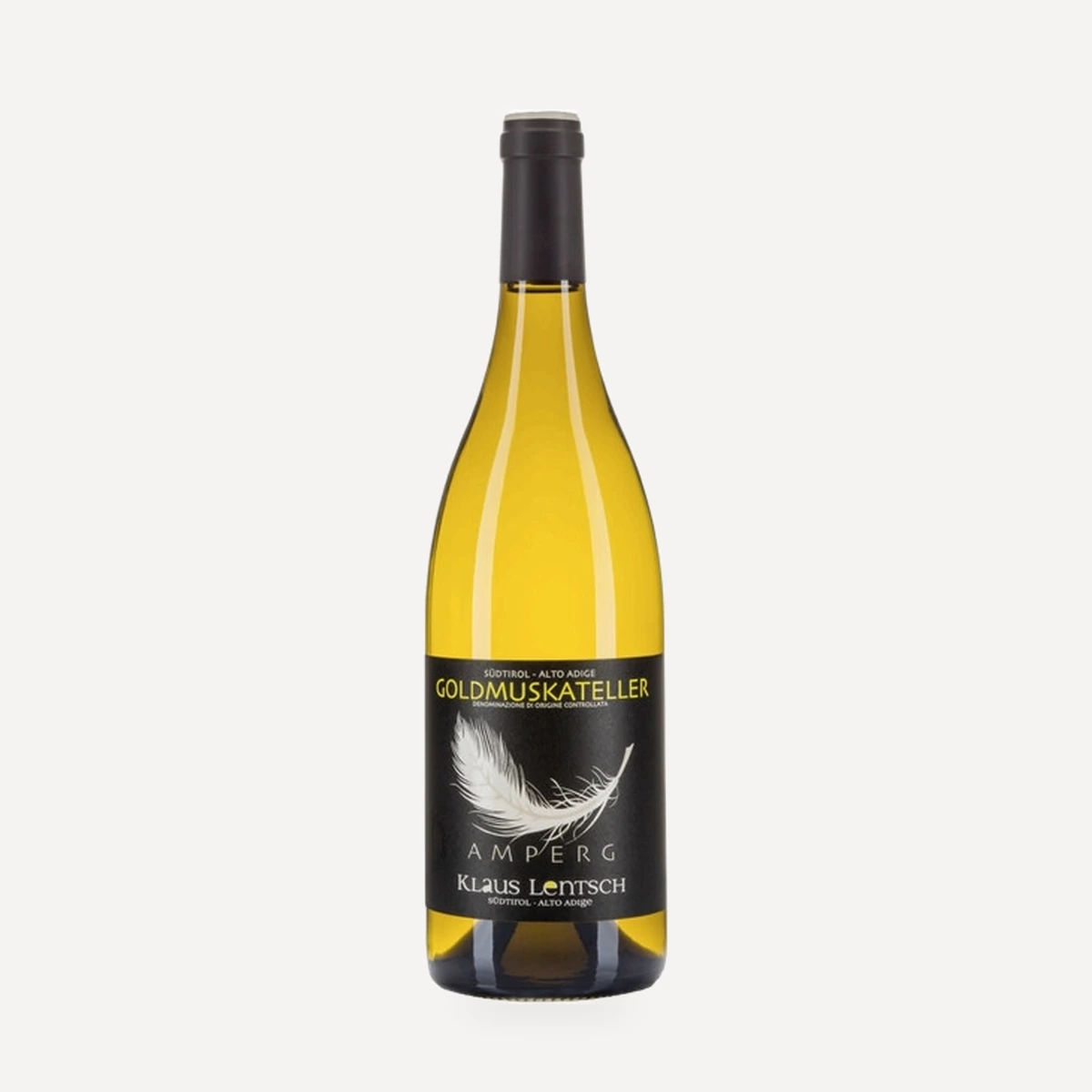 Goldmuskateller Amperg Alto Adige DOC wine — Klaus Lentsch winery — Dionysus