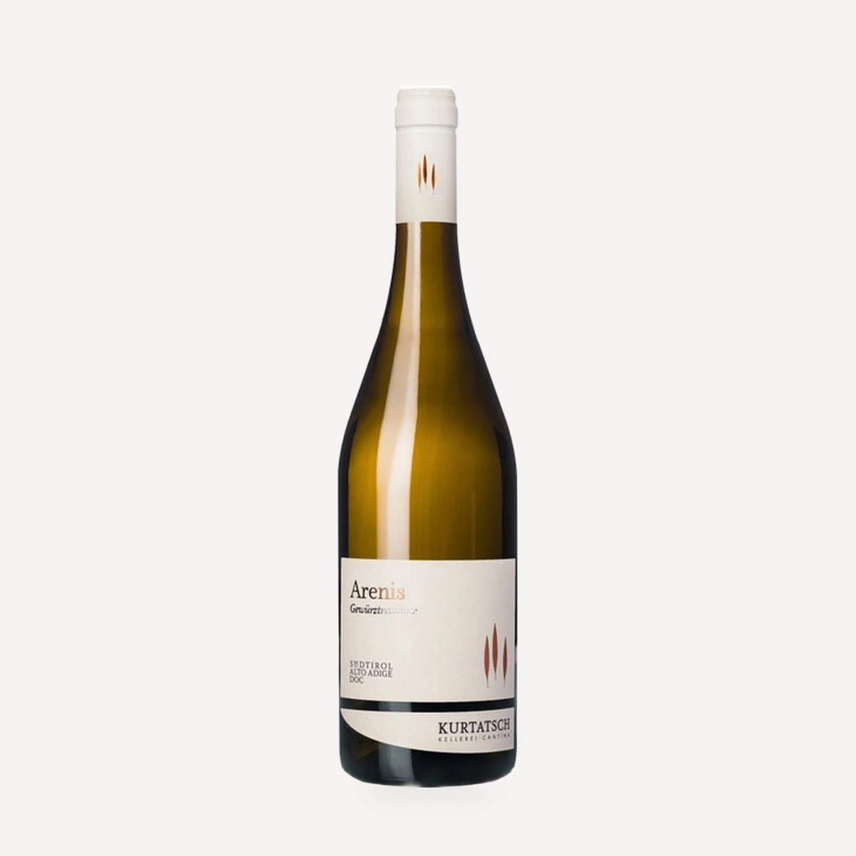 Arenis Gewurztraminer Sudtirol Alto Adige DOC wine — Kurtatsch winery — Dionysus