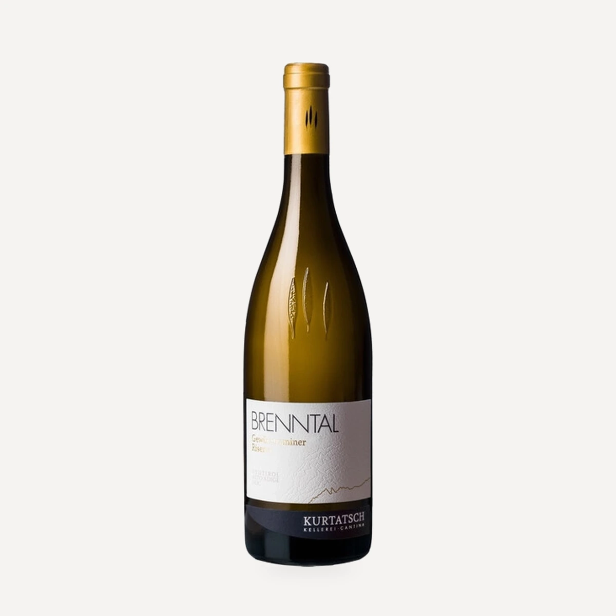 Brenntal Gewurztraminer Riserva Sudtirol Alto Adige DOC wine — Kurtatsch winery — Dionysus