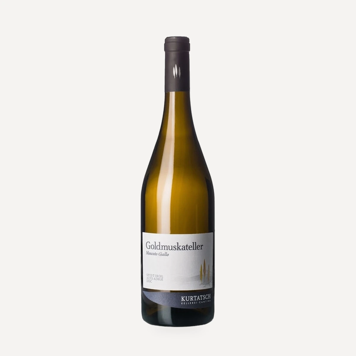 Goldmuskateller Moscato Giallo Sudtirol Alto Adige DOC wine — Kurtatsch winery — Dionysus