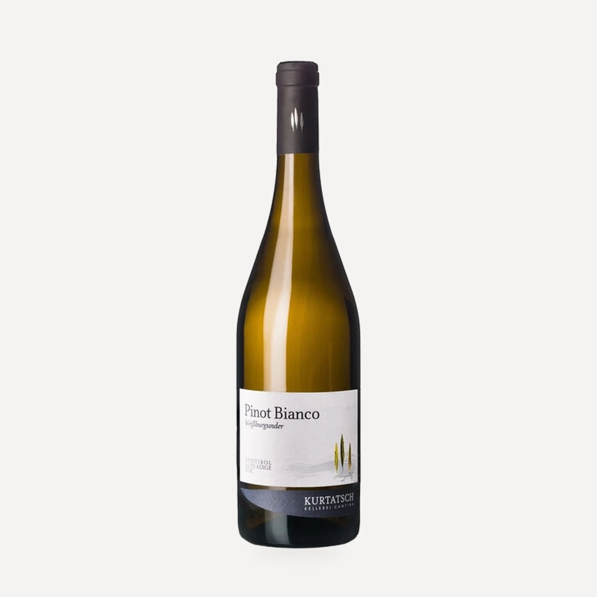 Pinot Bianco Sudtirol Alto Adige DOC wine — Kurtatsch winery — Dionysus