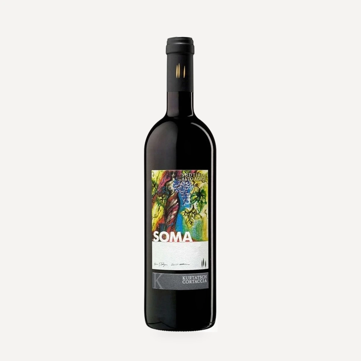 Soma wine — Kurtatsch winery — Dionysus