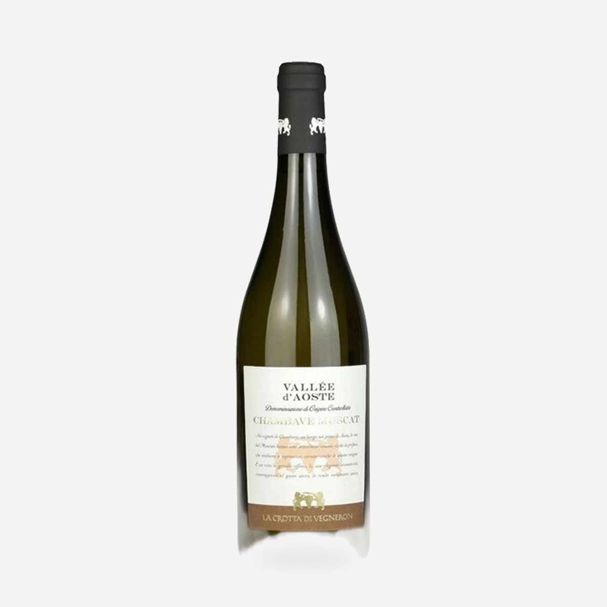 Chambave Muscat Valle d'Aosta DOC wine — La Crotta di Vegneron winery — Dionysus