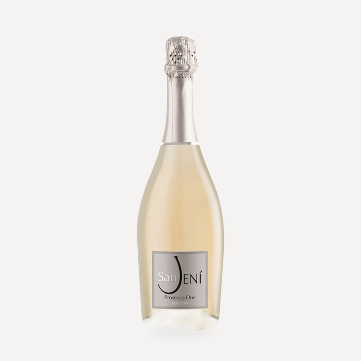 San Jeni Prosecco Extra Dry DOC wine — La Delizia winery — Dionysus