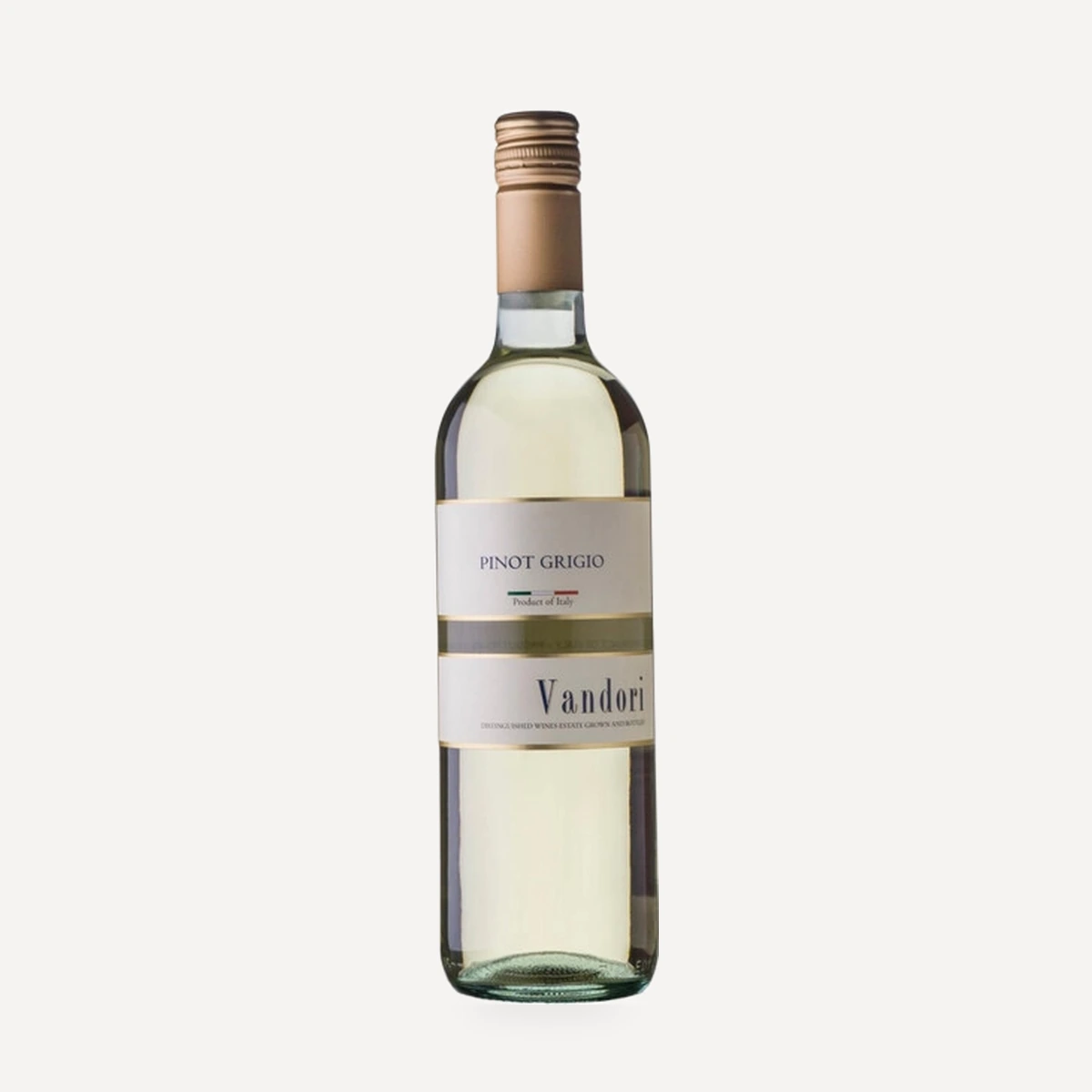 Vandori Pinot Grigio delle Venizie DOC wine — La Delizia winery — Dionysus