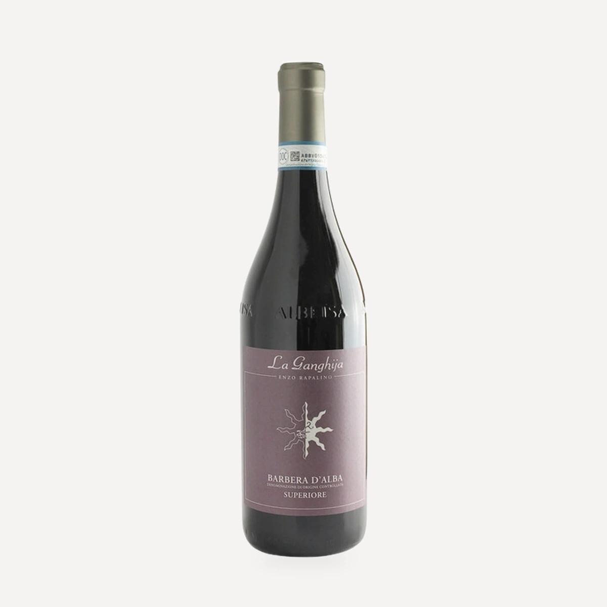 Barbera d'Alba Superiore DOC wine — La Ganghija winery — Dionysus