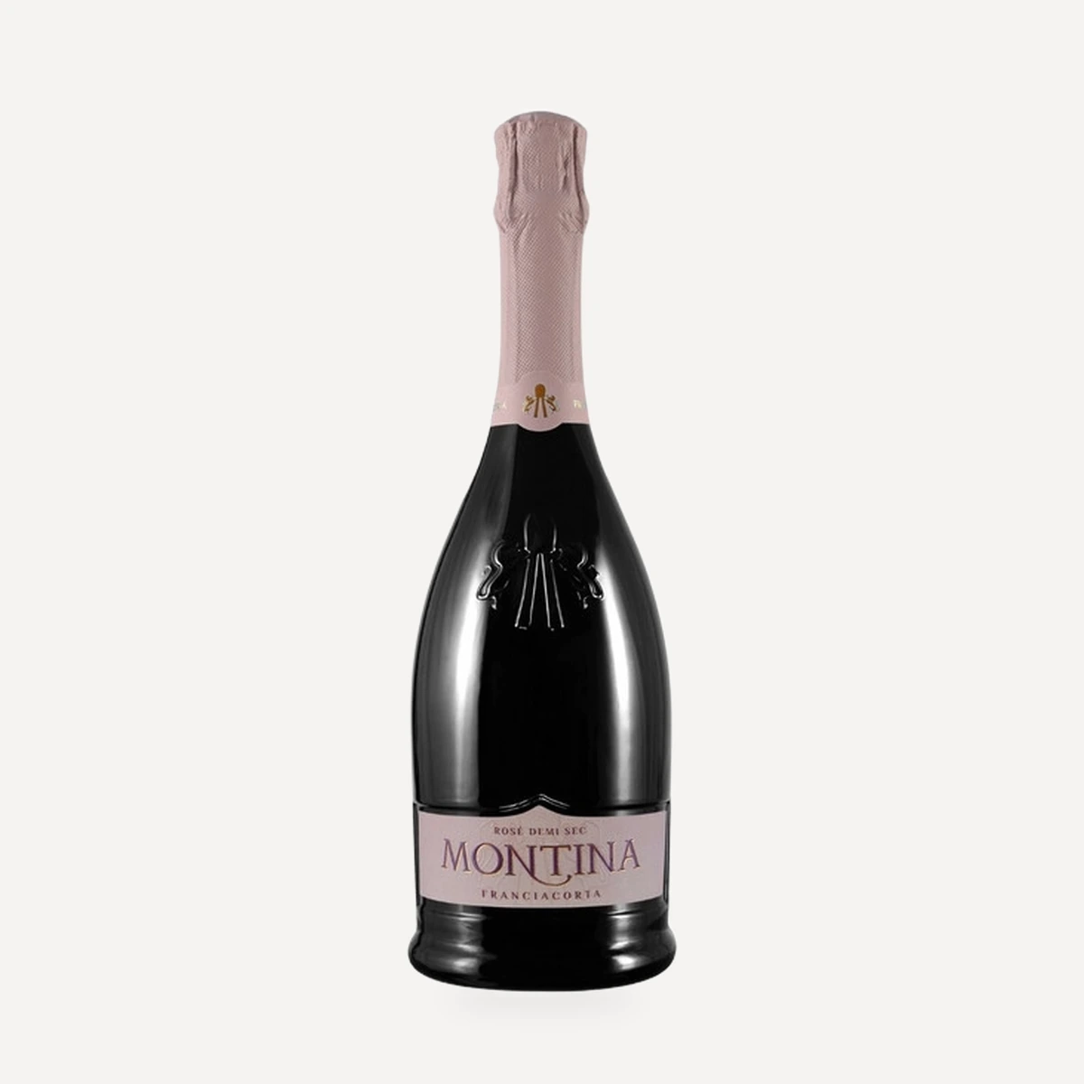 Franciacorta Rose Demi Sec DOCG wine — La Montina winery — Dionysus