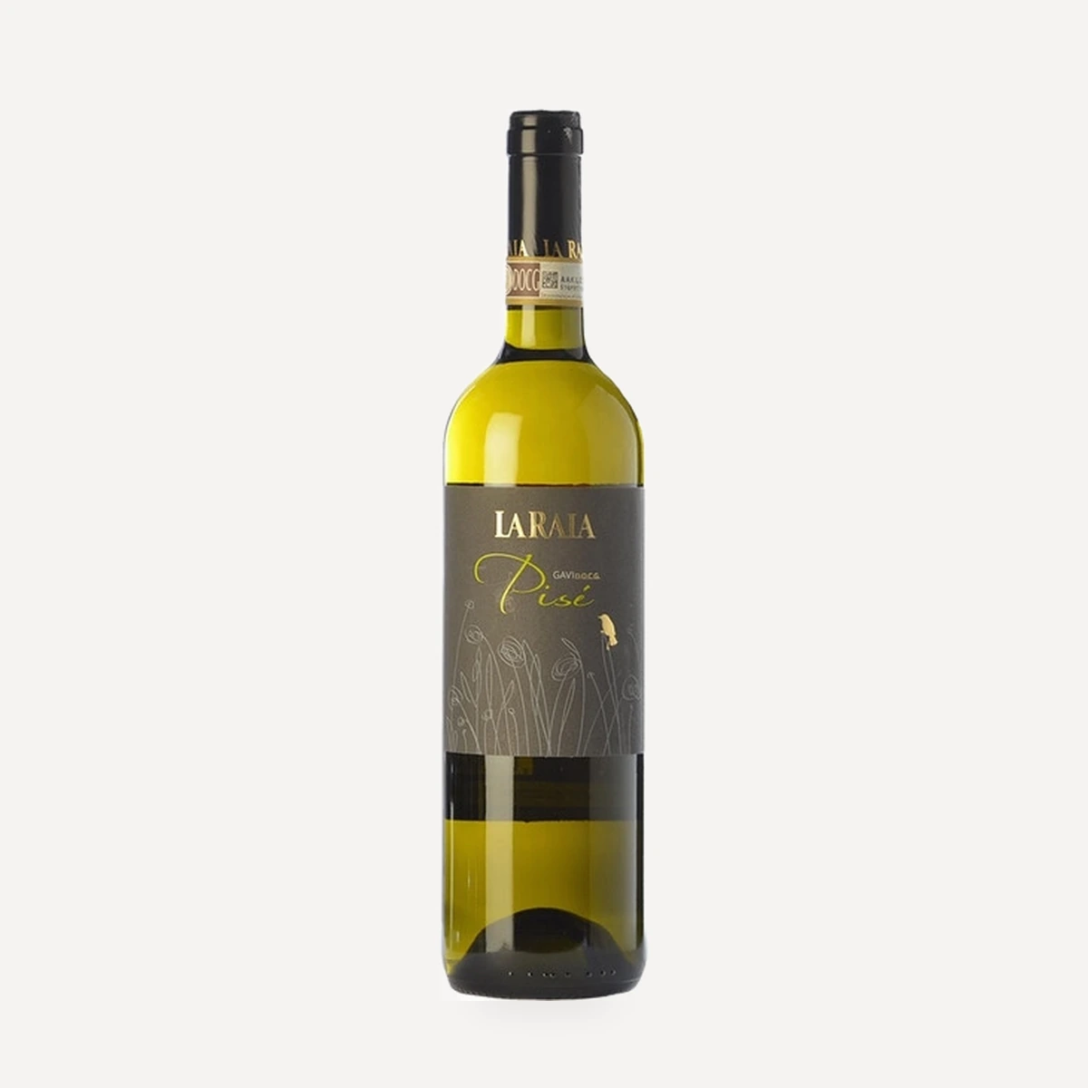 Gavi Pisé DOCG wine — La Raia winery — Dionysus