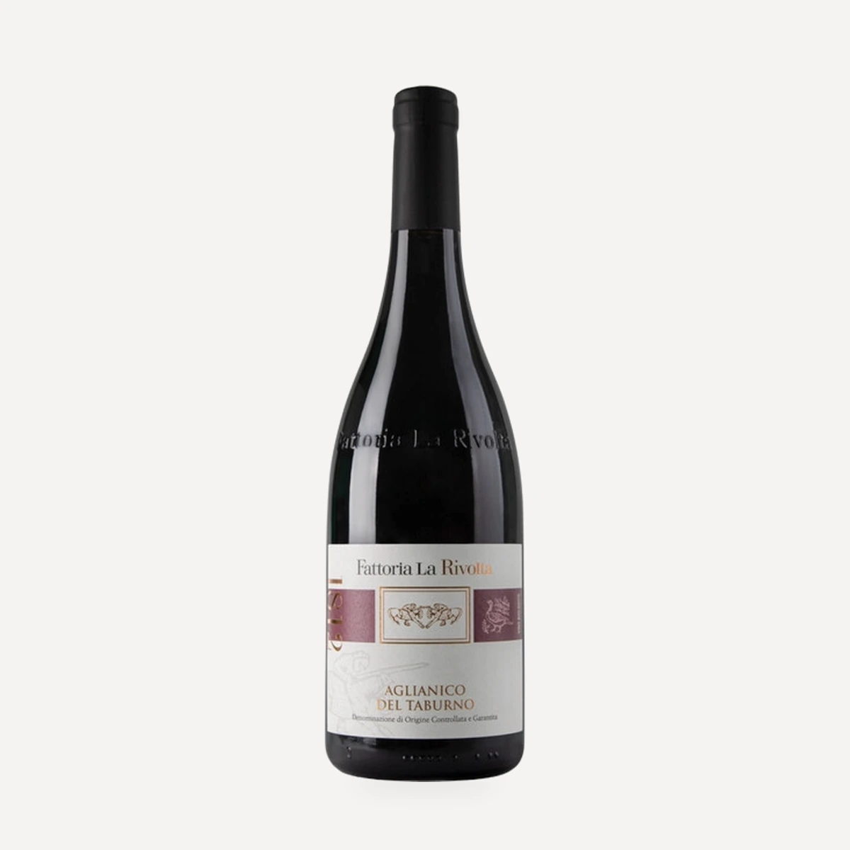 Aglianico del Taburno DOCG wine — La Rivolta winery — Dionysus