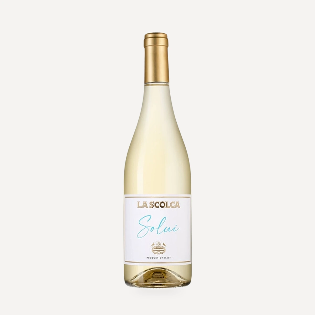 Solui Gavi DOCG wine — La Scolca winery — Dionysus