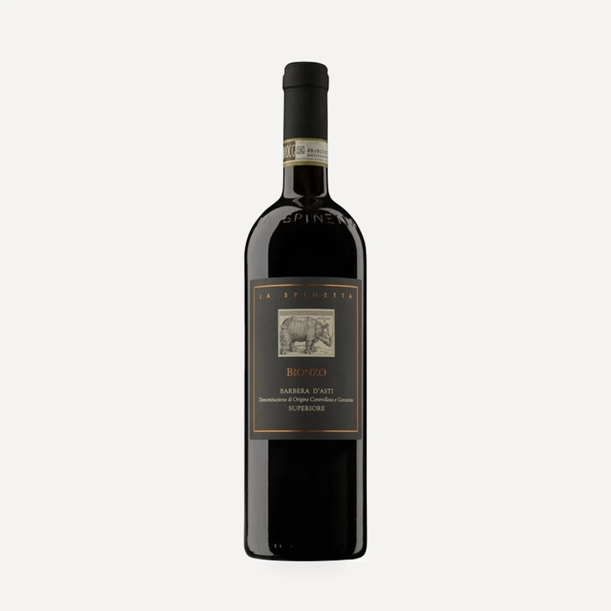 Barbera d’Asti Superiore Bionzo DOCG wine — La Spinetta winery — Dionysus
