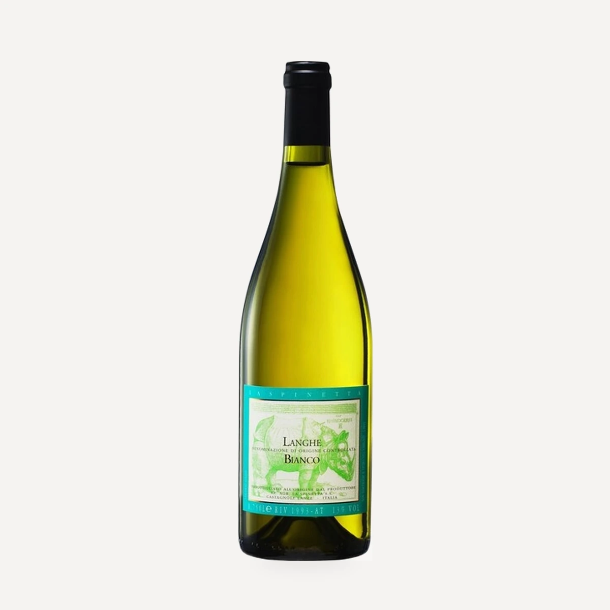 Langhe Bianco DOC wine — La Spinetta winery — Dionysus