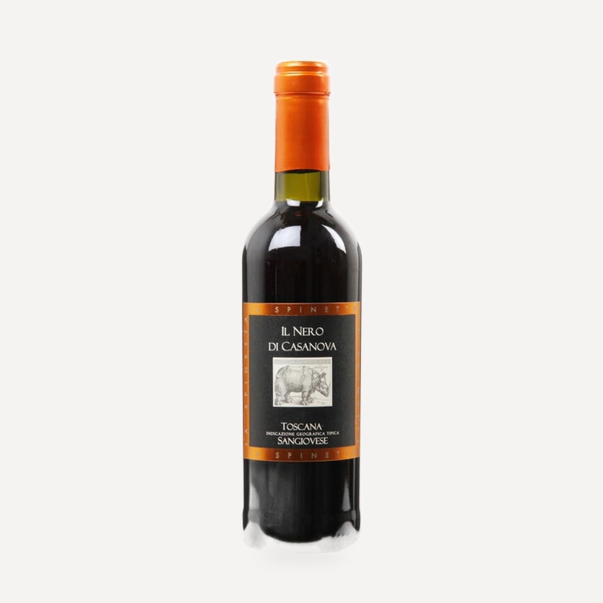 Sangiovese Il Nero di Casanova Toscana IGT wine — La Spinetta winery — Dionysus