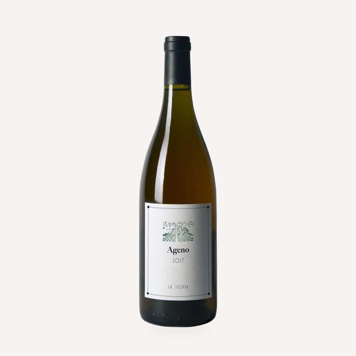 Ageno Emilia IGT wine — La Stoppa winery — Dionysus